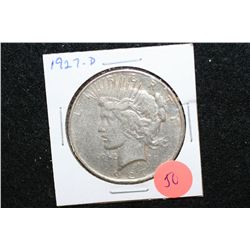 1927-D Peace $1