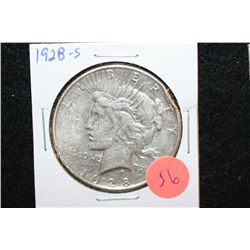 1928-S Peace $1