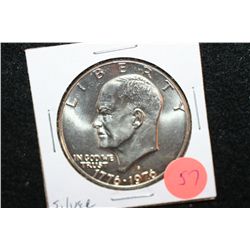 1976-S Bicentennial Eisenhower $1, Silver