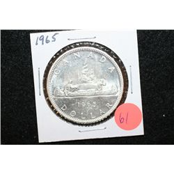 1965 Canada $1 Foreign Coin