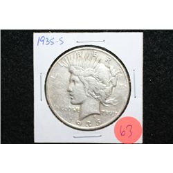 1935-S Peace $1