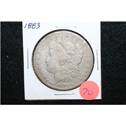 1883 Silver Morgan $1