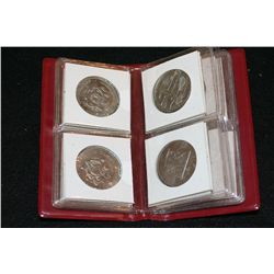 Foreign Pocket Coin Album, Various Dates, Conditions & Denominations, Lot of 14