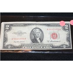 1953-A United States Note $2, Red Seal