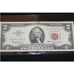 1963 United States Note $2, Red Seal