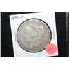 Image 1 : 1891-O Silver Morgan $1