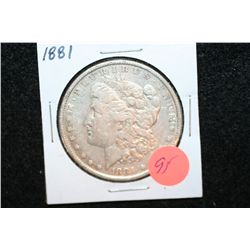 1881 Silver Morgan $1