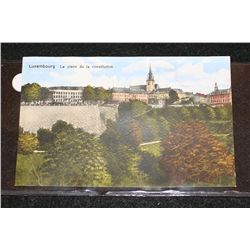 Vintage Luxembourg Post Card
