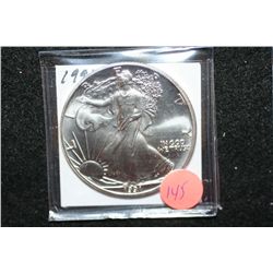 1991 Silver Eagle $1
