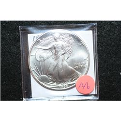 1992 Silver Eagle $1