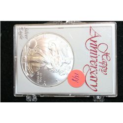 2010 Silver Eagle $1, "Happy Anniversary"