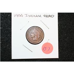 1904 Indian Head Penny