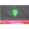 Image 2 : Large Natural Brazilian & African Faceted Emerald, Teardrop Shaped