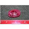 Image 2 : Large Natural African Faceted Ruby, Oval Shaped