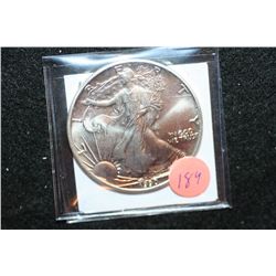 1990 Silver Eagle $1