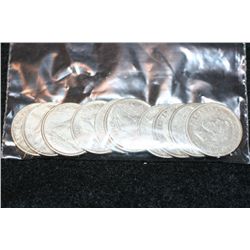 Canada 10 Cents, Various Dates & Conditions, Lot of 10