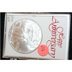 2010 Silver Eagle $1, "Happy Anniversary"