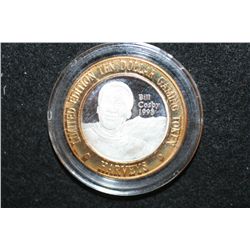 Harvey's Resort Hotel & Casino Lake Tahoe NV Limited Edition Two-Tone $10 Gaming Token "Bill Cosby 1