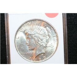 1923 Peace $1, ANACS Graded MS61