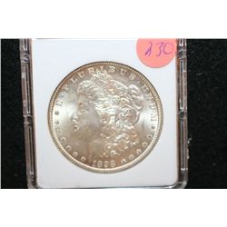 1883-O Silver Morgan $1, MCPCG Graded MS63