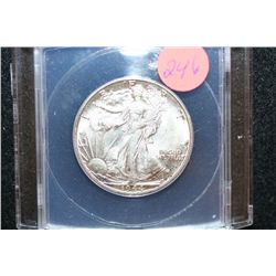 1944-D Walking Liberty Half Dollar, ANACS Graded MS62