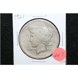 1921 Peace $1