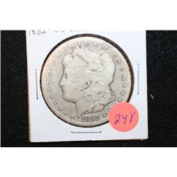 1882-CC Silver Morgan $1