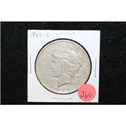 1922-D Peace $1