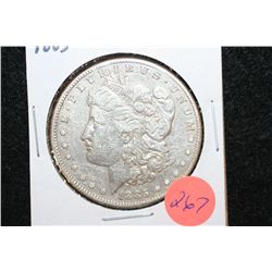 1885 Silver Morgan $1