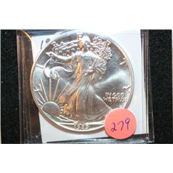 1989 Silver Eagle $1