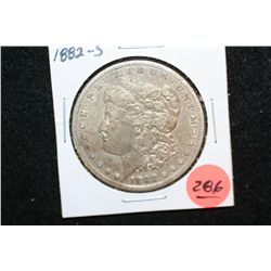 1882-S Silver Morgan $1