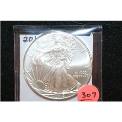 2010 Silver Eagle $1