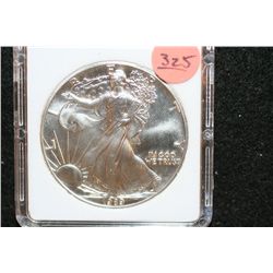 1989 Silver Eagle $1, MCPCG Graded MS70