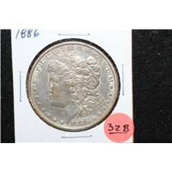 1886 Silver Morgan $1