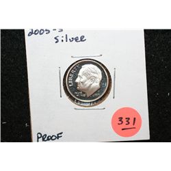 2005-S Roosevelt Dime, Silver Proof