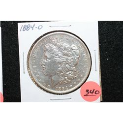 1884-O Silver Morgan $1