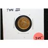 Image 1 : 1856 Indian Princess $1 Gold Coin, Type III, Repaired