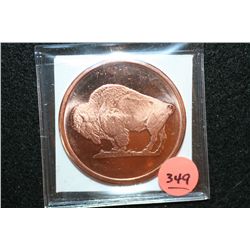 2011 Buffalo Copper Round, .999 Fine 1 Oz.