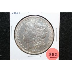 1881 Silver Morgan $1