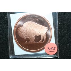 2011 Buffalo Copper Round, .999 Fine 1 Oz.