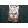 Image 1 : 2012 Copper Ingot, .999 Fine 1 Oz.