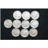 Image 1 : Buffalo Nickel, Various Dates & Conditions, Lot of 10