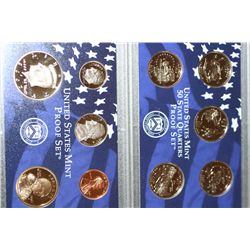2002-S US Mint Proof Set W/State Quarter Proof Set