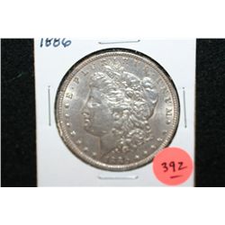 1886 Silver Morgan $1