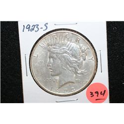 1923-S Peace $1