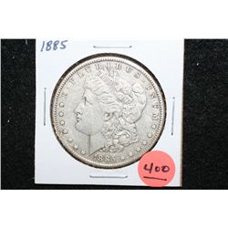 1885 Silver Morgan $1