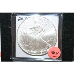 2010 Silver Eagle $1
