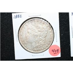 1882 Silver Morgan $1