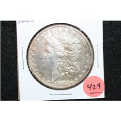 1885 Silver Morgan $1
