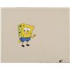 Image 1 : SpongeBob Big Original Animation Cel Pulling--Oops!